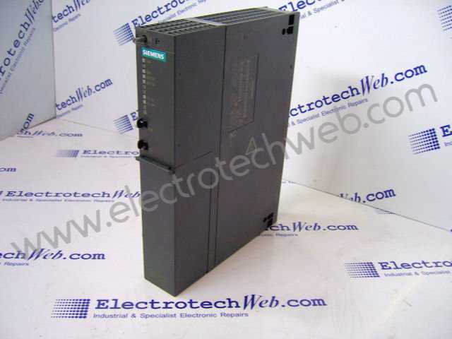 Siemens 6ES7 407-0KA01-0AA0 Power Supply