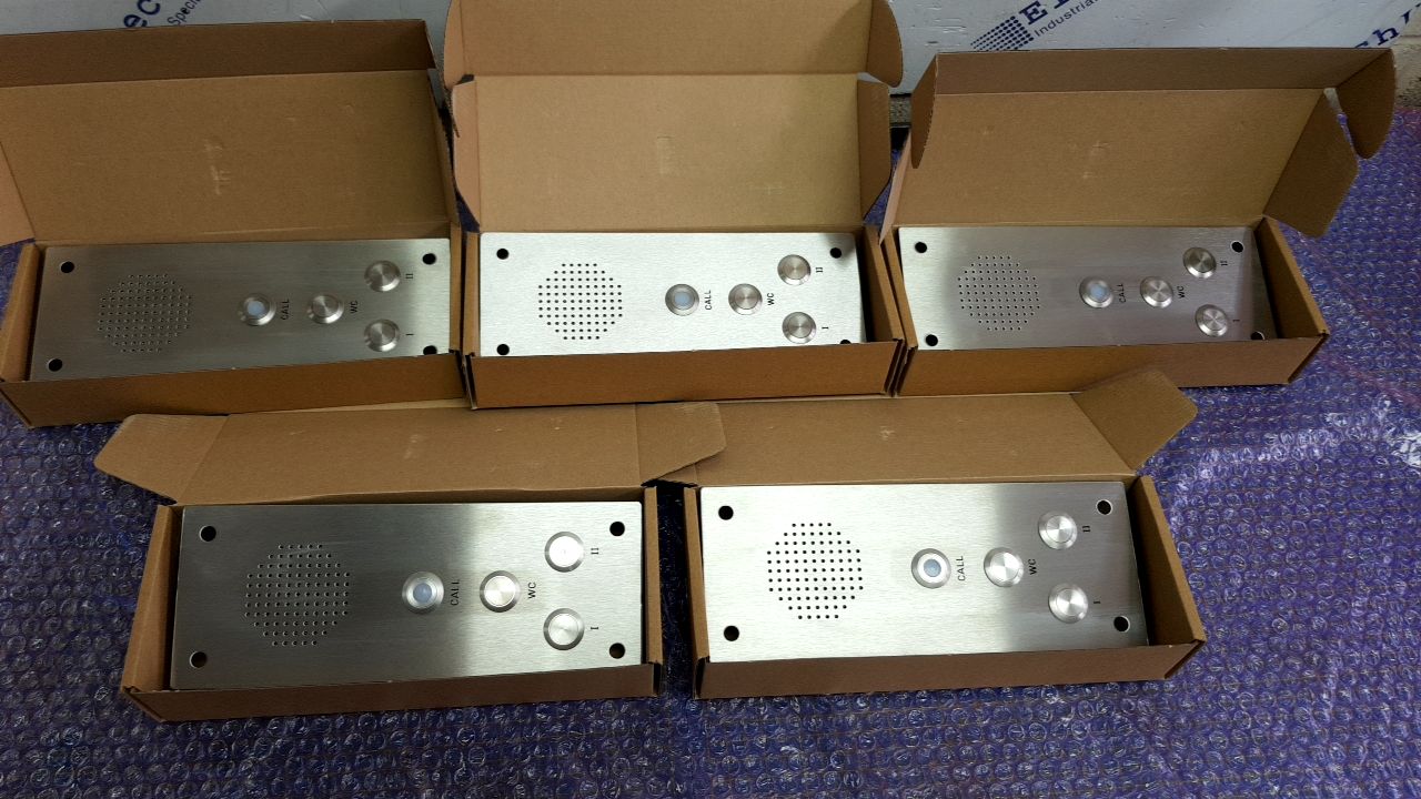 Electrotech L7514B S/S Audio Cell Call with 3 Light