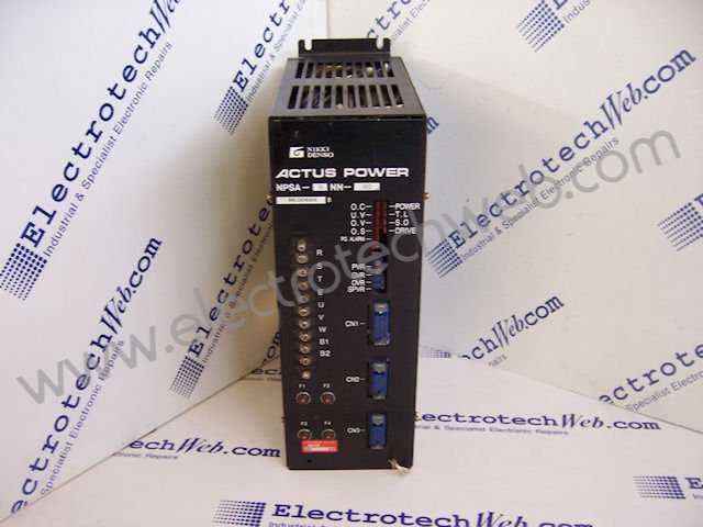 Nikki Denso NPSA-5NN-40 Actus Power Servo Drive