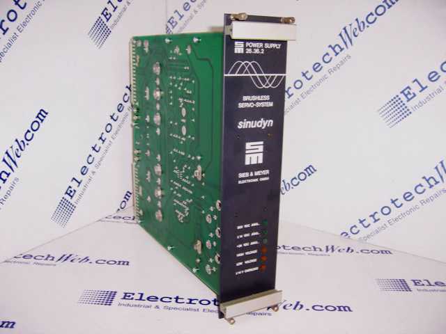 SIEB & MEYER 26.36.2 Power Supply