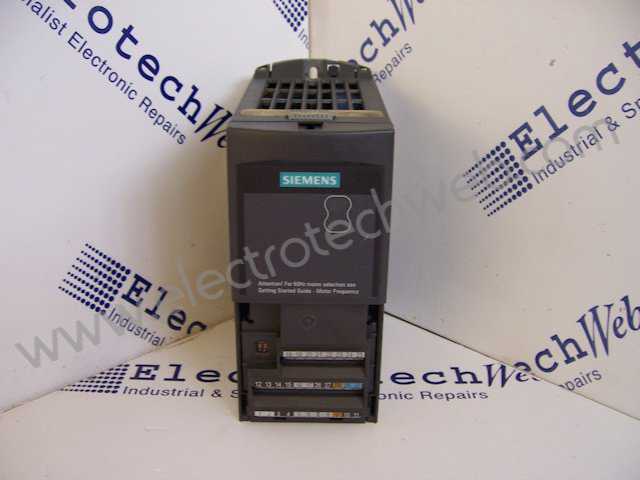 Siemens 6SE6 440-2UD17-5AA1 3 Phase Drive
