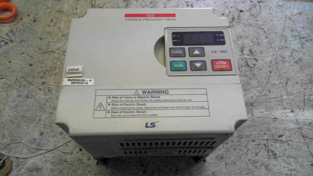 LS Industrial Systems SV022IG5-4 Inverter