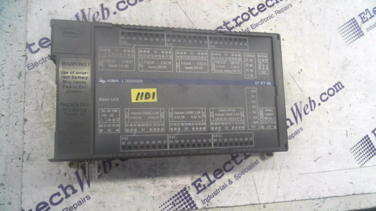 KBA L0055958 PLC Basic Unit