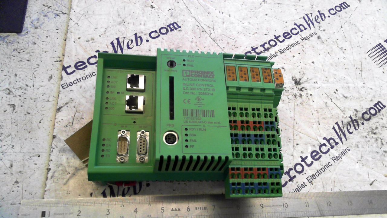 Phoenix Contact ILC 390 PN 2TX-IB Inline Controller