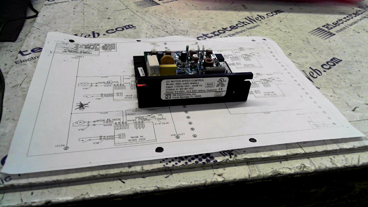 KB Electronics KBIC-240D DC Motor Controller