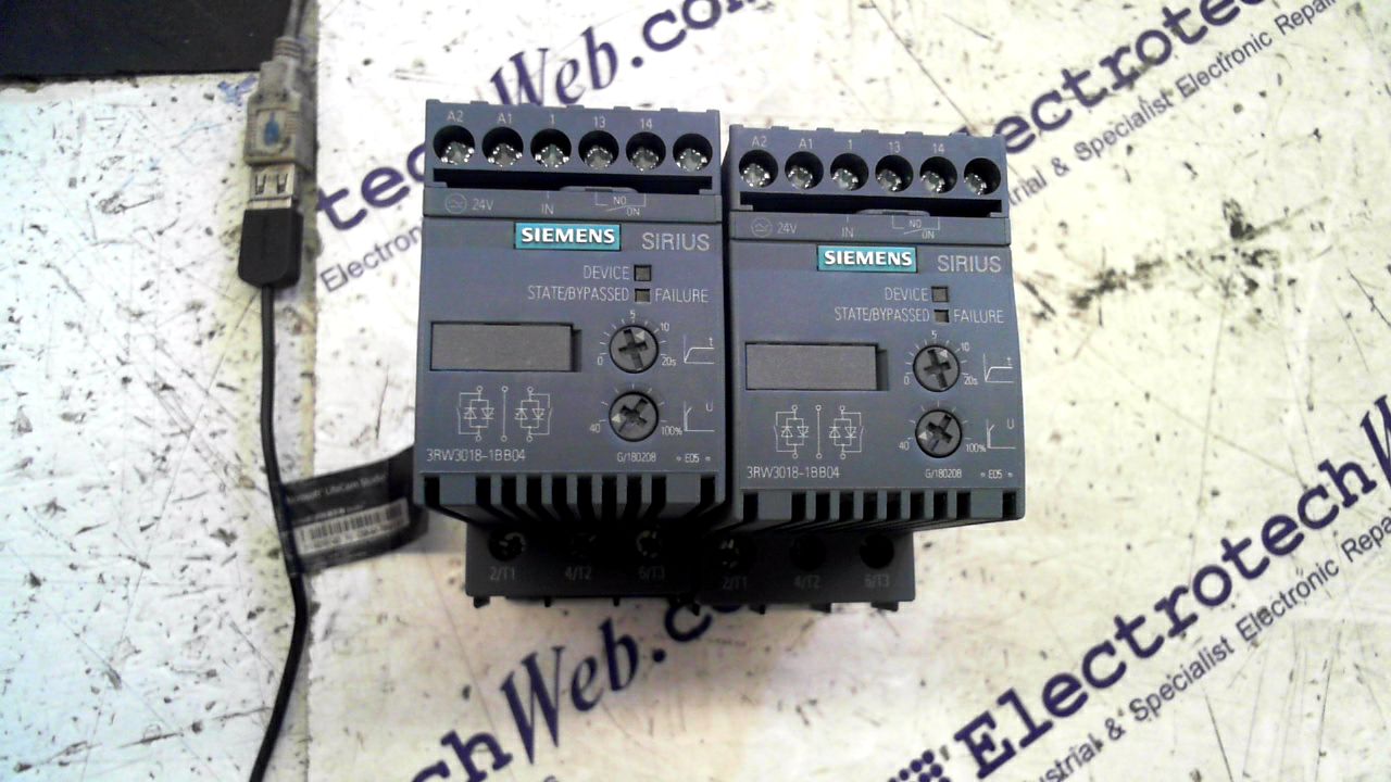 Siemens 3RW3 018-1BB04 Soft Start