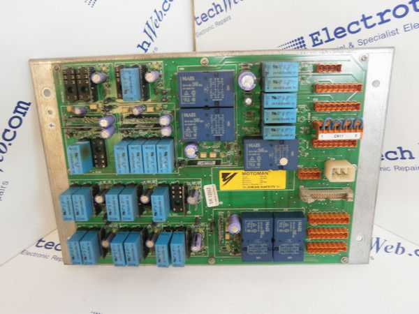 Yaskawa Motoman MEU01 D3 Safety Relay Board