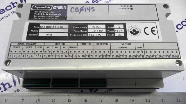 Tapeswitch Grein SAB BOX A5420 Power Supply