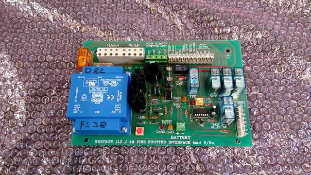 Westrow Control Systems JLZ/JM Fire Shutter Interface