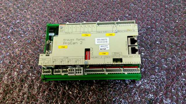 Krauss Maffei V2.81/218 Control Board