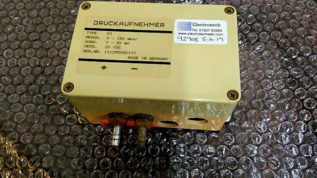 Druckaufnehmer P1 24vdc Pressure Transducer