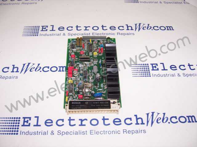 BOSCH 0 811 405 036 Proportinal Amplifer Card