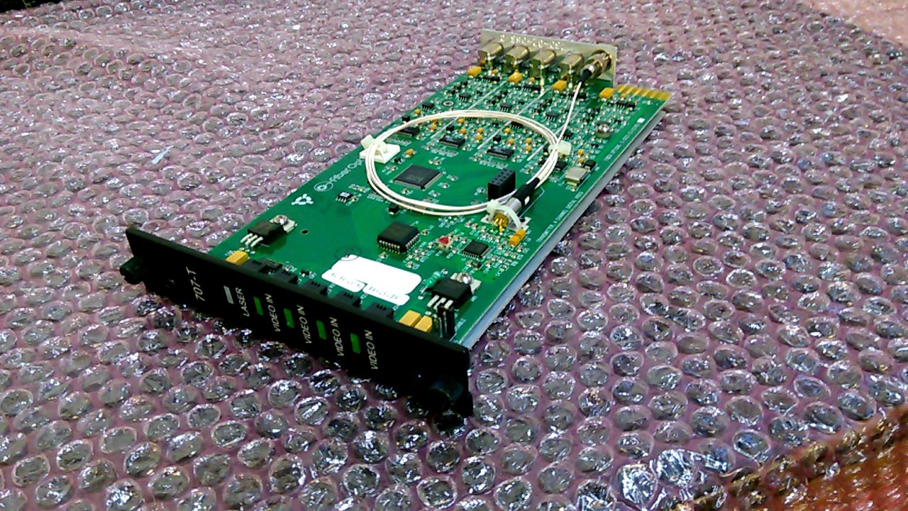Fiber Option S707VT-RSTL Transmitter