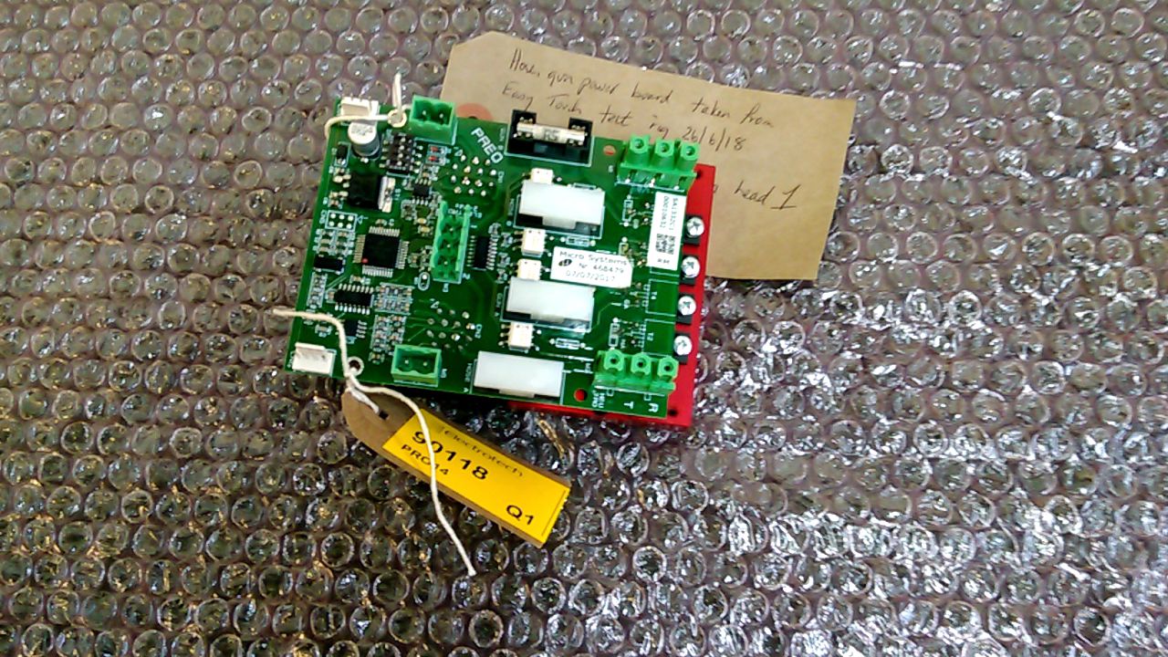 Micro Systems 4684479 Power Board