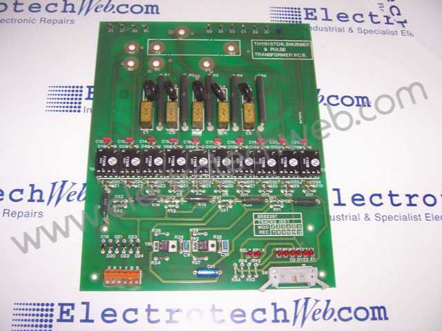 OEM SX81000 Thyristor, Snubber & Pulse Transformer PCB