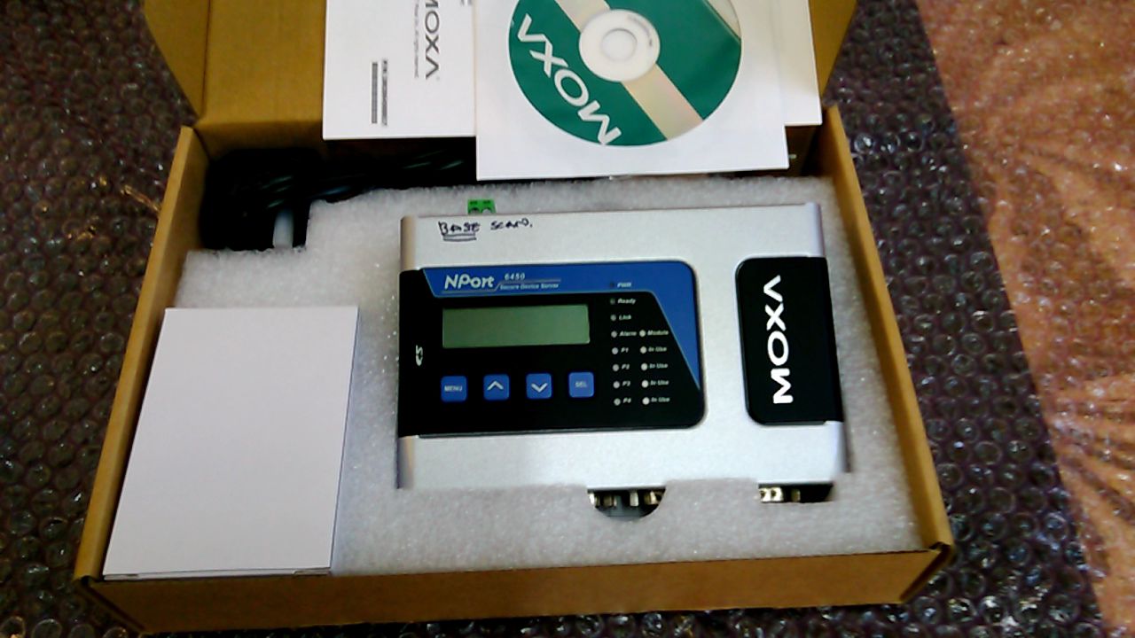 Moxa Nport 6450 Serial Device Server