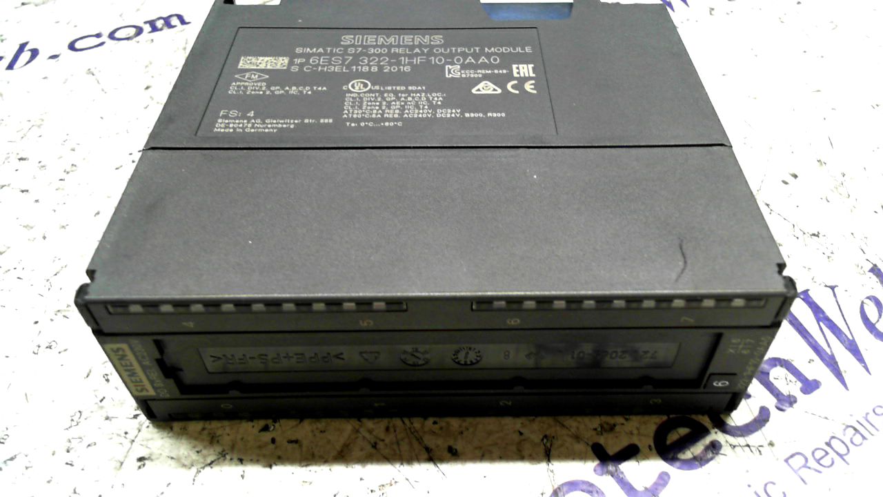 Siemens 6ES7 322-1HF10-0AA0 Relay output module