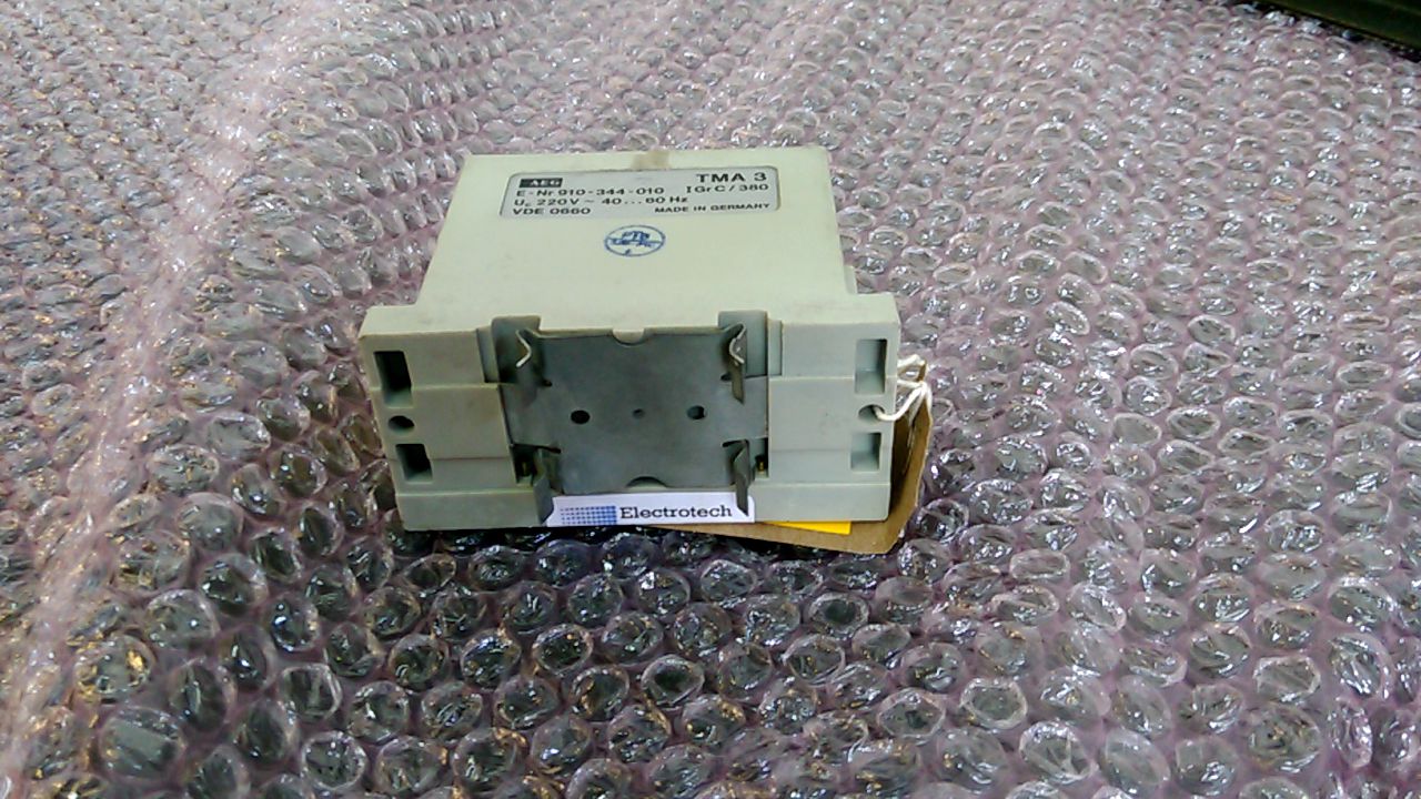 AEG TMA 3 Motor Control