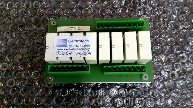 Buhler EKO-95002-81 Relay Module