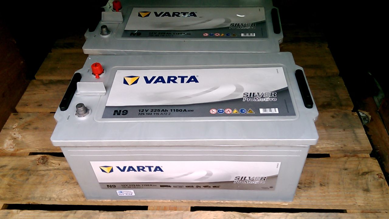 Varta N9 12V 225Ah Heavy Duty Battery