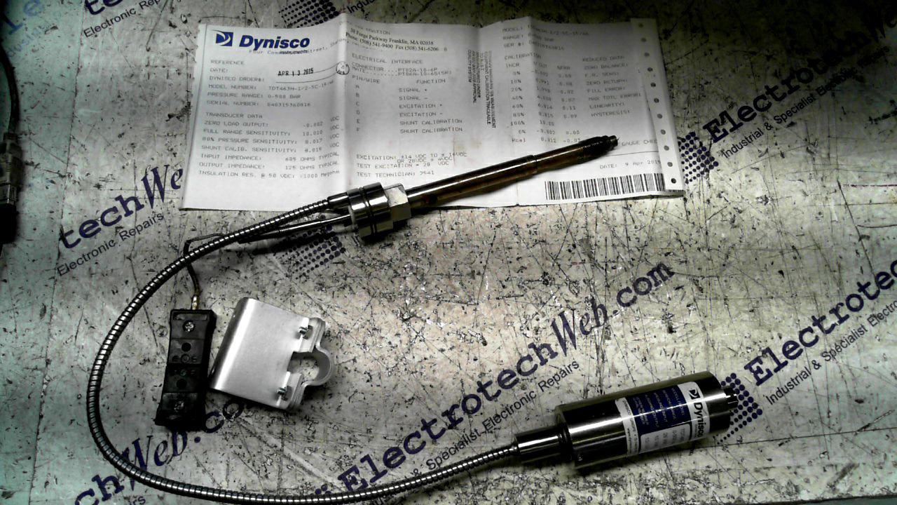 Dynisco TDT463H-1/2-5C-15/46 Pressure Transmitter