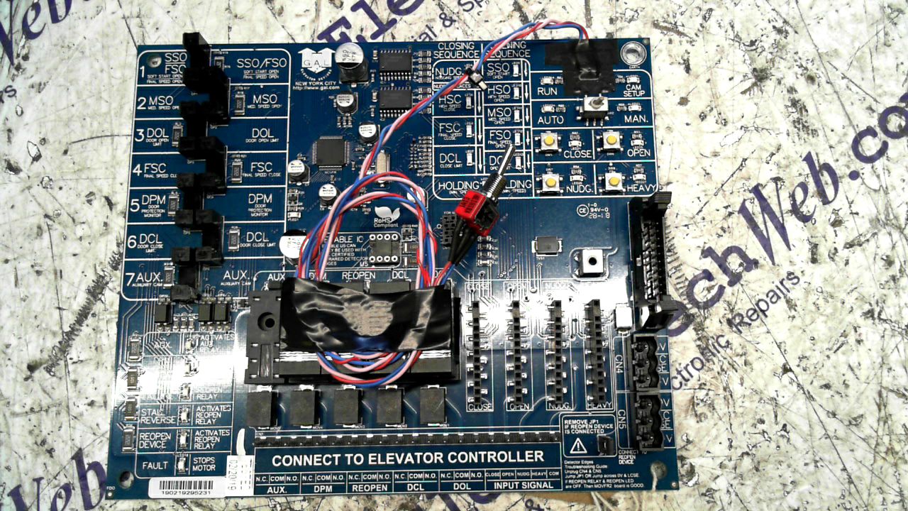 GAL MOVFR-0075AN Door Controller Board
