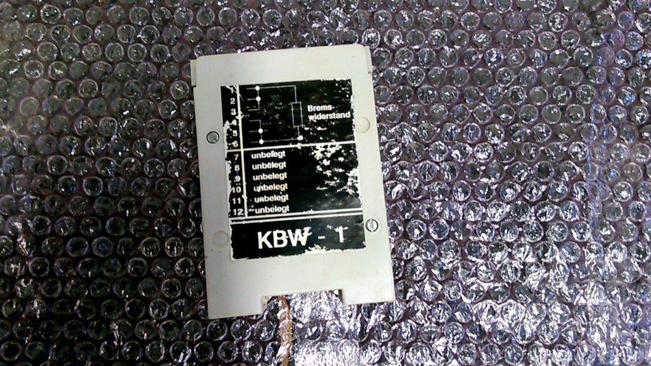 Krones KBW-1 Motor Control Unit