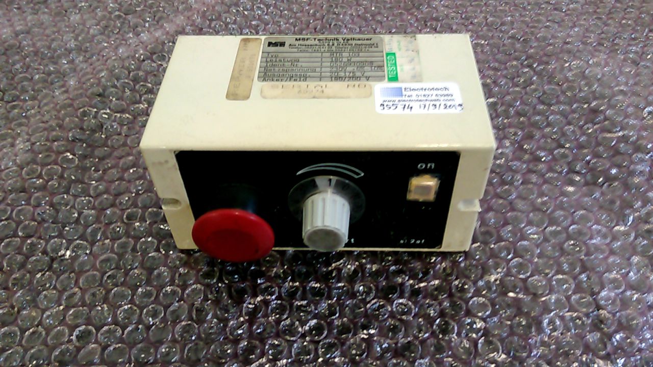 MSF-Technik MTR103 Control Unit