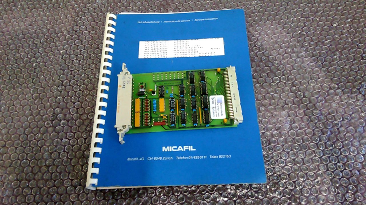 Micafil HLF524182R1 PCB