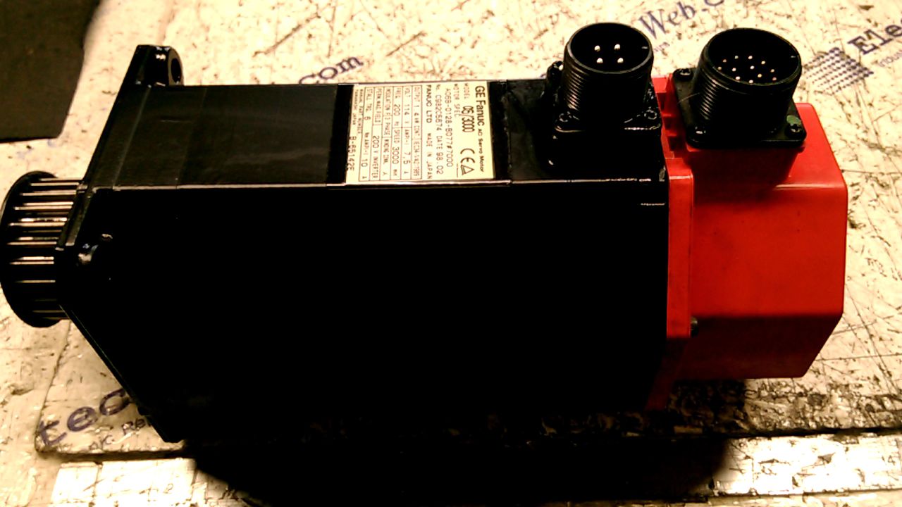 Fanuc A06B-0128-B077 AC Servo Motor
