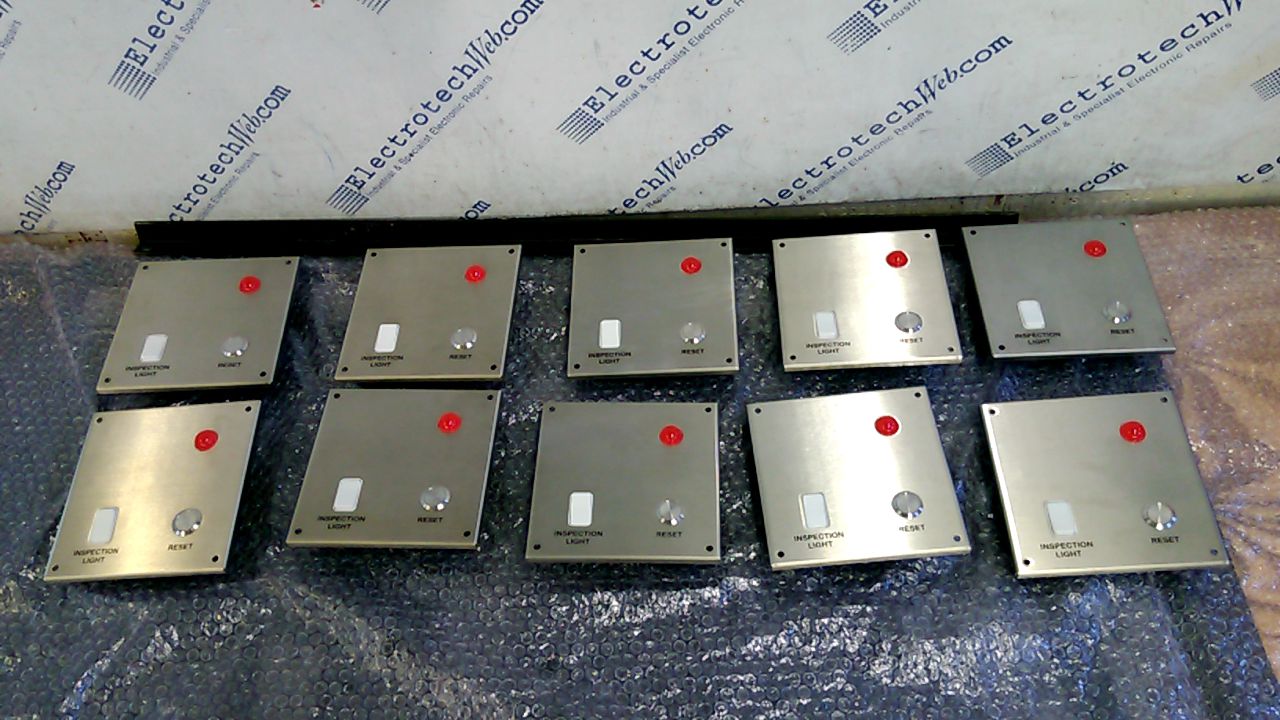 Electrotech 131212 Inspection Light & Reset Plate