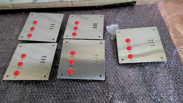 Electrotech 76114 Indicator Landing Indicator 3 LED