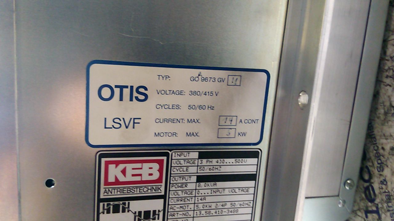 Otis GOA9673GV Drive