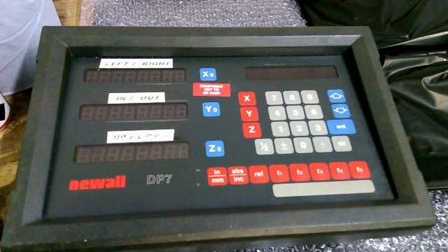 Newall 7B311100 Digital Readout unit
