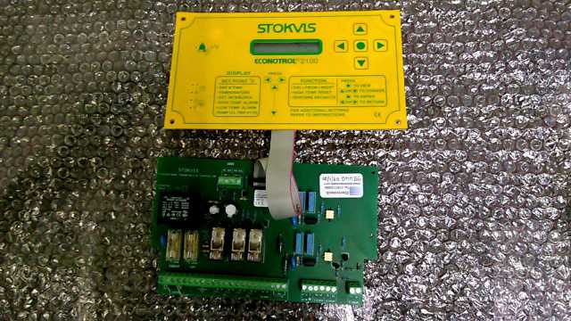 STOKVIS ECONOTROL 2100 Control Panel