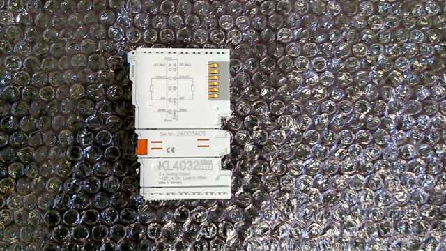 Beckhoff KL4032 Output