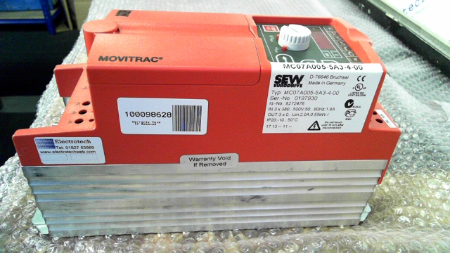 Sew Eurodrive MC07A005-5A3-4-00 Inverter