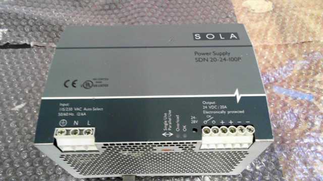SOLA SDN 20-24-100P Power Supply