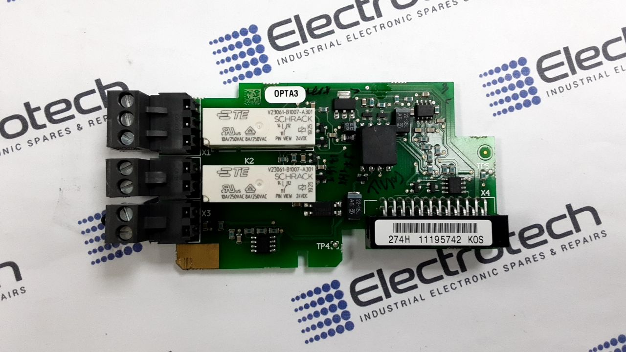 Vacon OPTA3 Inverter relay card