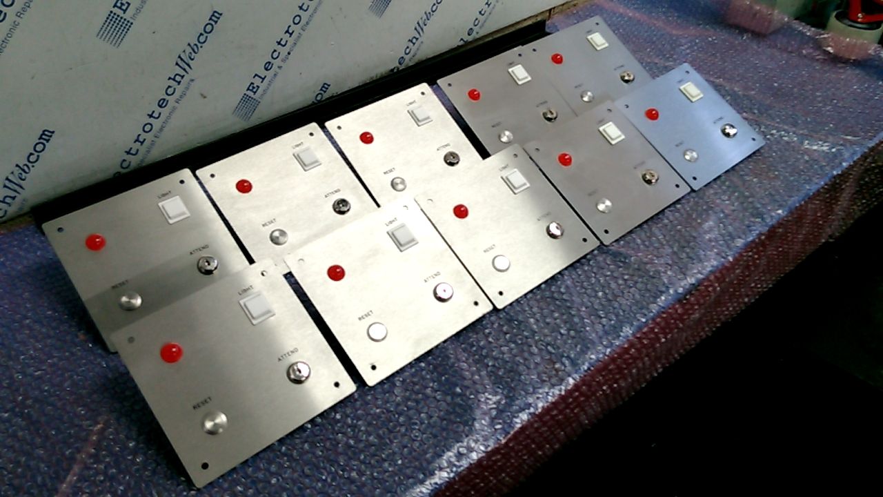 Electrotech L7522RJ Speech Corridor Reset Plate