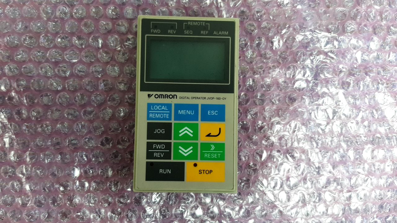 Omron JVOP-160-OY LCD Operator Panel