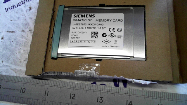 Siemens 6ES7952-1KK00-0AA0 Memory Card