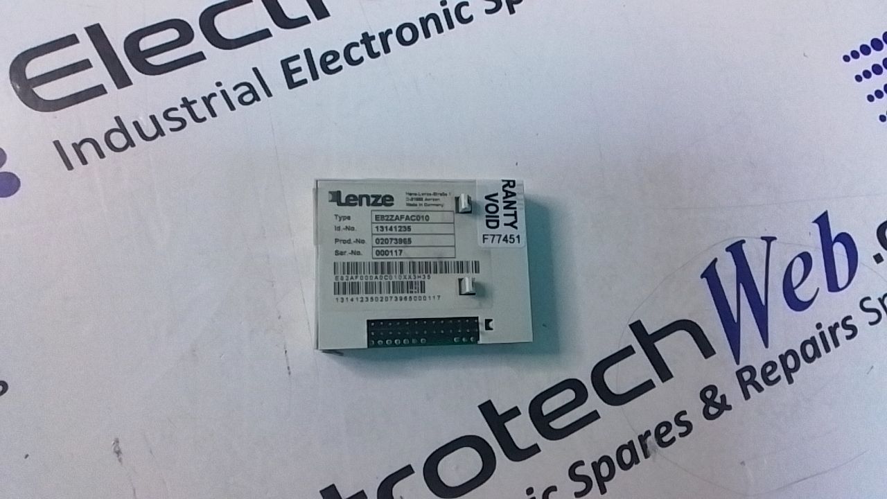 Lenze E82ZAFAC010 I/O Module