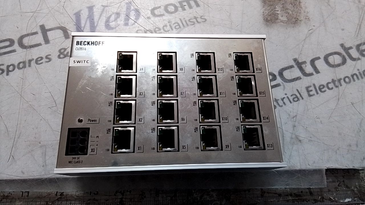 Beckhoff CU2016-0000 Ethernet Switch