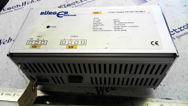 Burger Electronic SW 480/150/WB/T Power Supply