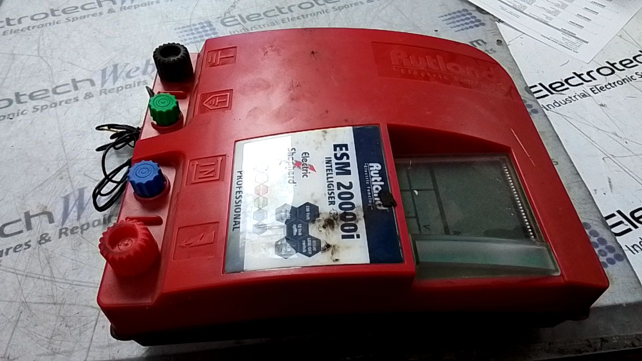 Rutland ESM20000i Electric Fencing Energiser