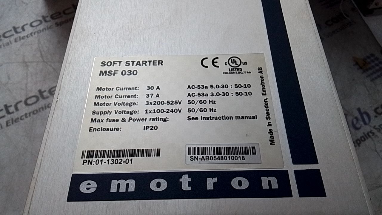 Emotron MSF 030 Soft Starter