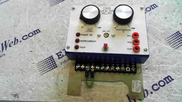Elcontrol OR6 Overload Relay