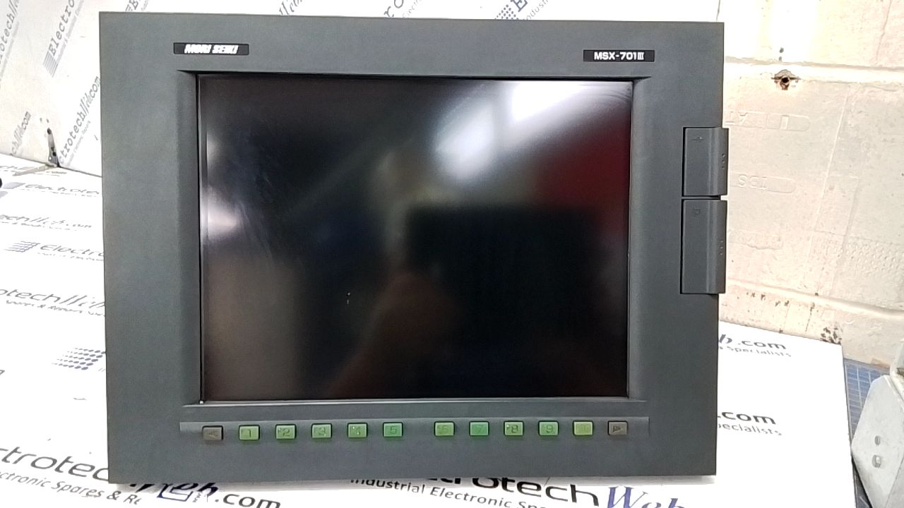 Mori Seiki E77076B06 Operator Interface Panel