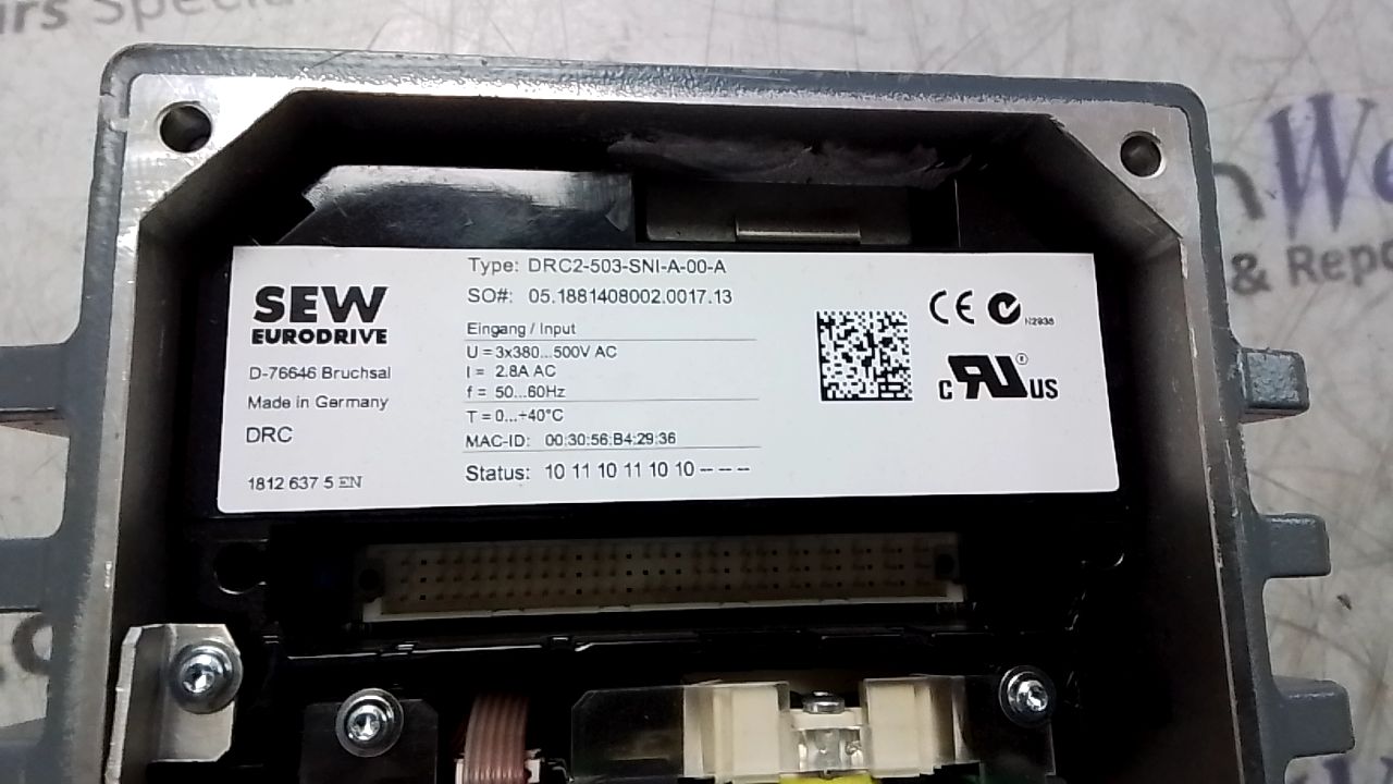SEW Eurodrive DRC2-503-SNI-A-00-A Inverter Drive